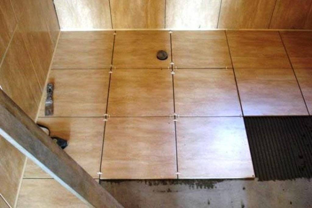 Укладка плитки в бане на пол и стены своими руками, выбор материалов