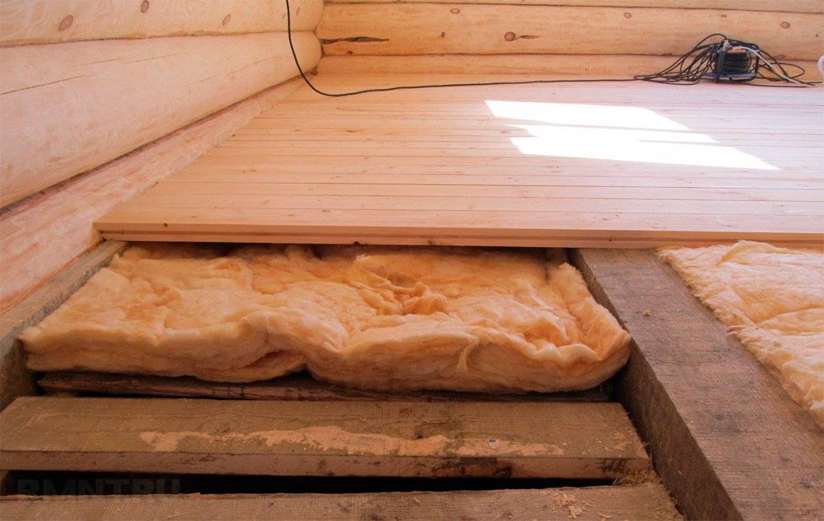 Утепление деревянного пола в частном доме своими руками