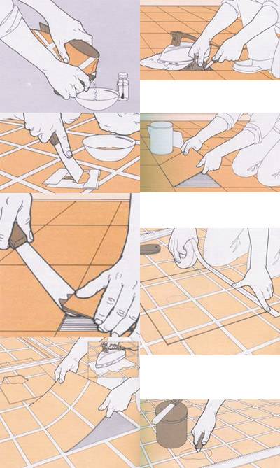 Как правильно класть плитку на пол своими руками