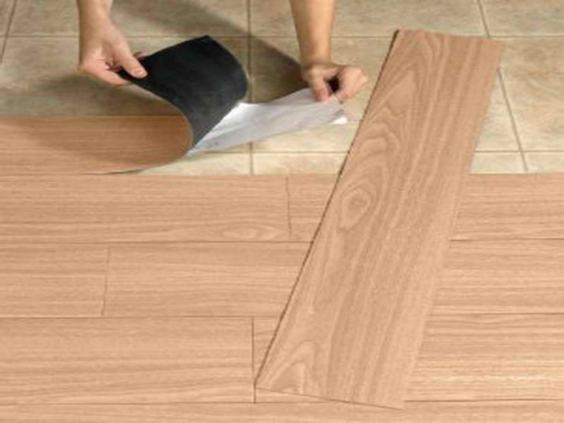 Укладка пвх плитки на пол: как клеить виниловую плитку