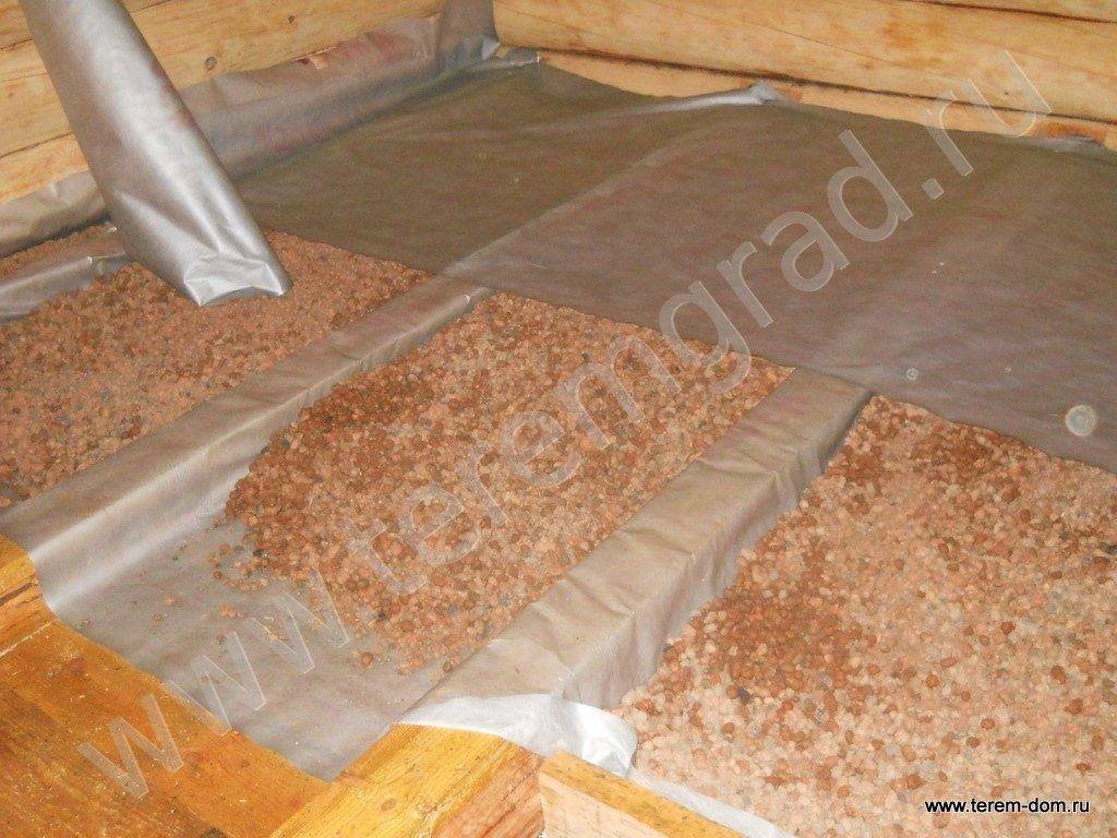 Утепление пола керамзитом в деревянном доме - инструкция по применению