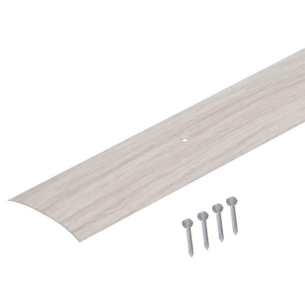 Использование прижимной планки из алюминия для стыковки линолеума: инструкция по монтажу соединительных порожков
