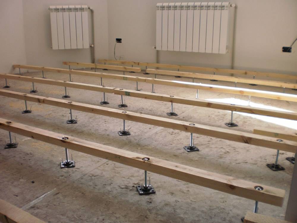 Как постелить деревянный пол на бетонное основание? - капитальное строительство и ремонт