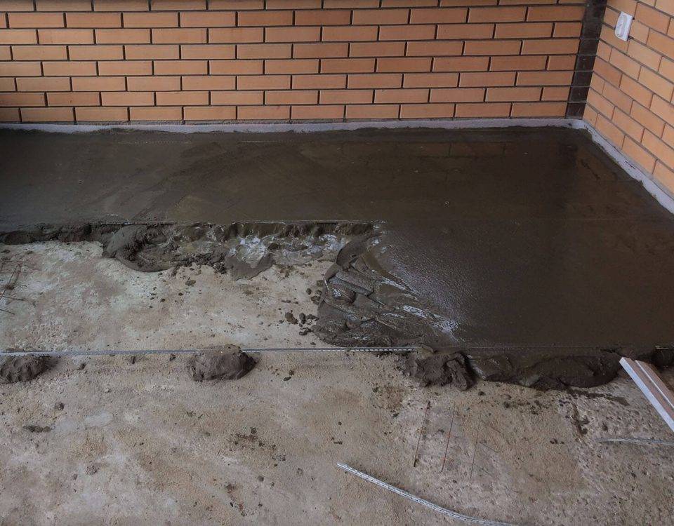 Финишное покрытие бетонного пола: рассмотрим варианты