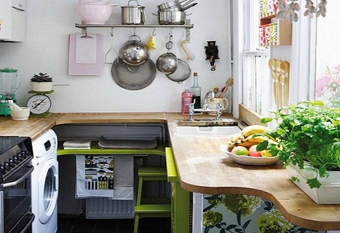 Как обустроить маленькую кухню: 4 хитрости