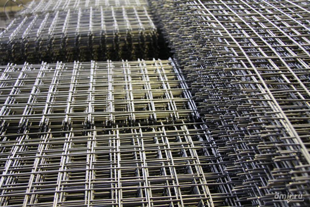 Армирующая сетка для бетонного пола: металлическая и стекловолоконная