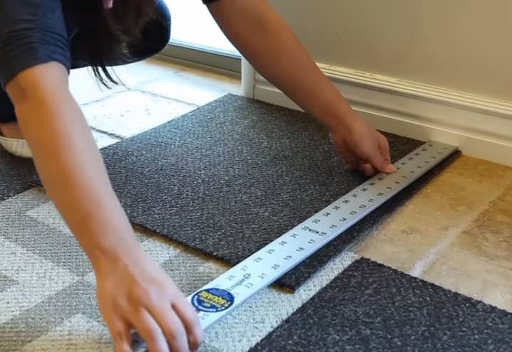 Монтаж ковровой плитки на клей: правильная технология