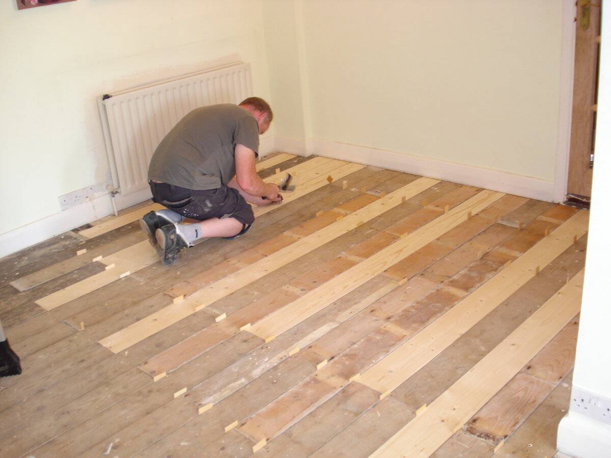 Пол из досок в квартире: как сделать деревянный пол, как перестелить и демонтаж