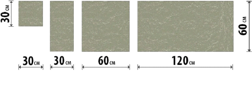 Толщина керамогранита: размеры толстой напольной керамогранитной плитки для пола