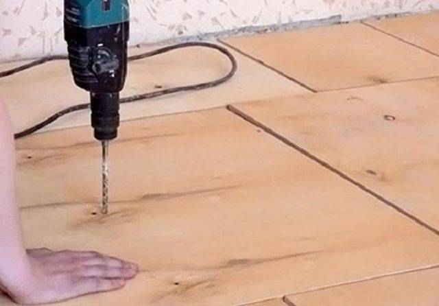 Укладка фанеры на бетонный пол под линолеум