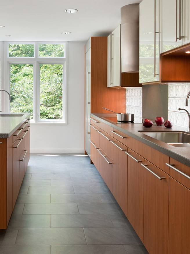 Какой хороший пол выбрать на кухню — параметры выбора и разновидности напольных покрытий