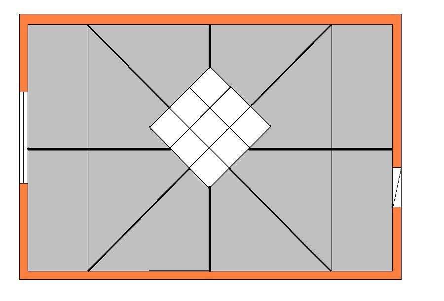 Плитка по диагонали расчет. как рассчитать плитку на пол | идеи дизайна интерьера
