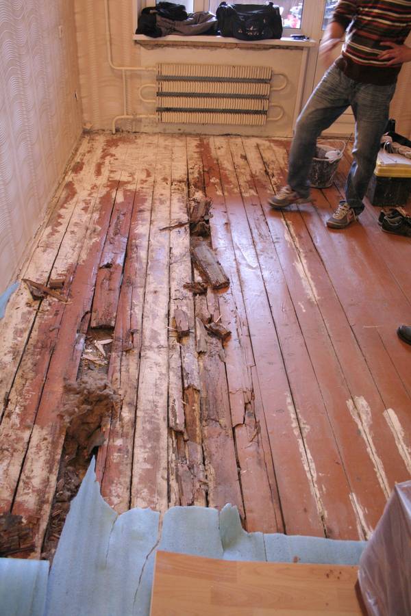 Ремонт полов в хрущевке: делаем ремонт деревянного пола своими руками