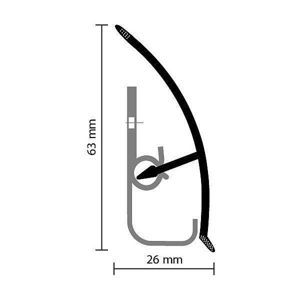 Размеры плинтусов для пола: высота, длина, ширина напольного пластикового плинтуса с кабель каналом, толщина половых плинтусов, фото и видео