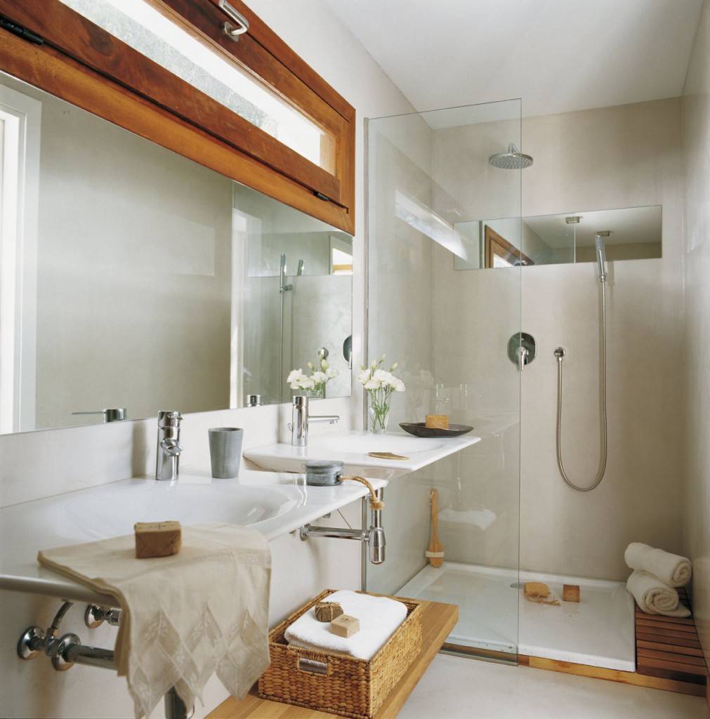 Ванная комната дешево и красиво своими руками - дизайн: фото, в хрущевке, компактно, в деревянном доме