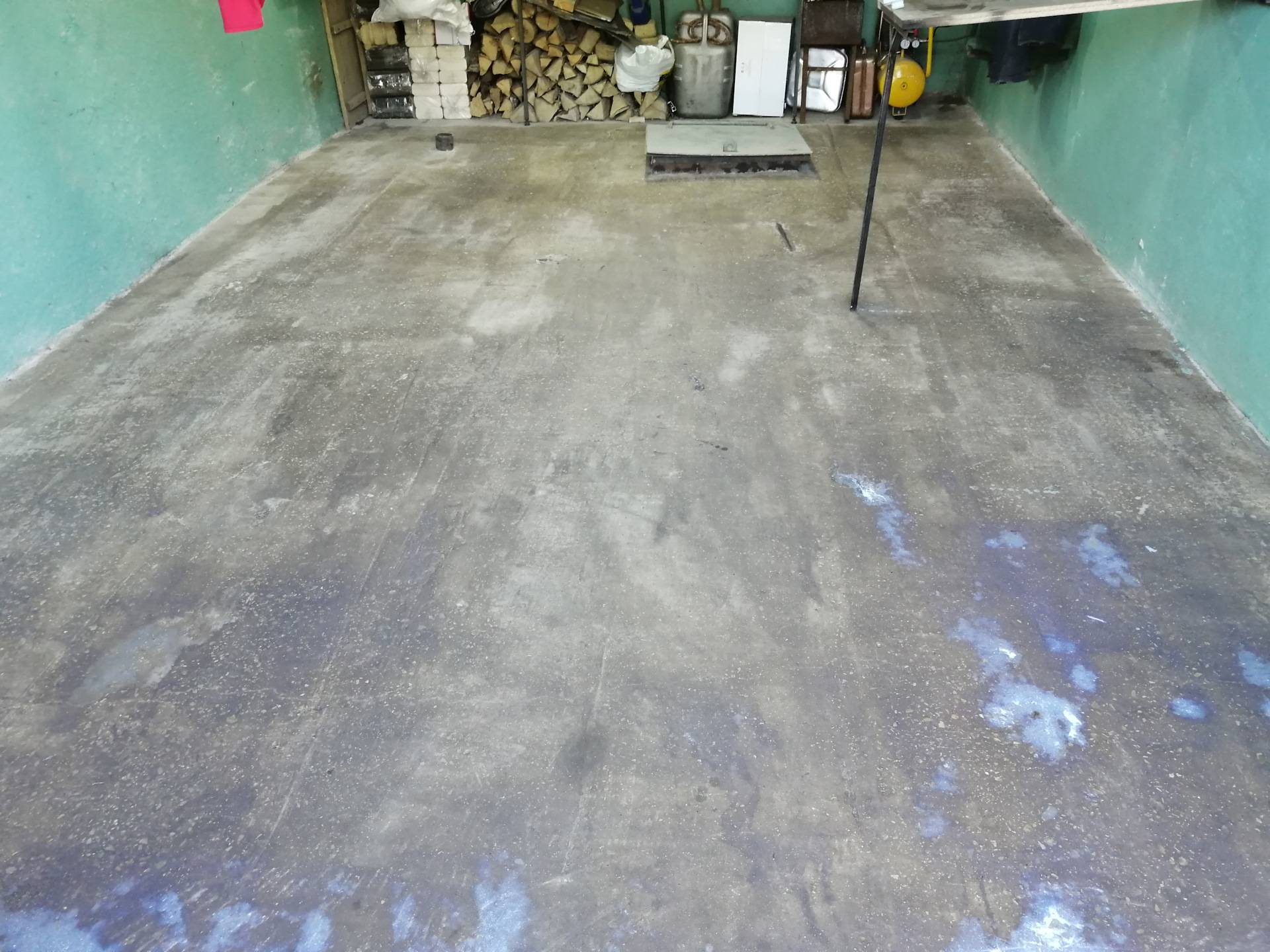 Пол в гараже - варианты покрытия своими руками, чем можно залить кроме бетона