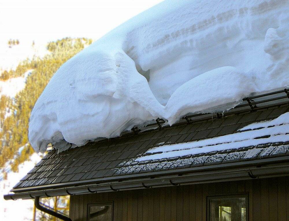 Нужны ли снегозадержатели на крыше частного дома?