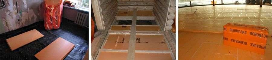 Преимущества использования пеноплекса для утепления бетонного пола