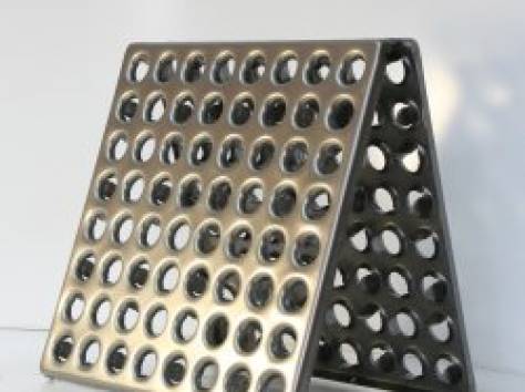 Плитка металлическая для пола 300х300 мм - усиленные промышленные полы. плитка металлическая для промышленного пола