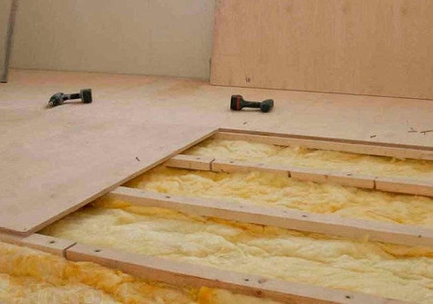 Укладка фанеры на пол: деревянный, бетонный, на лаги, выравнивание