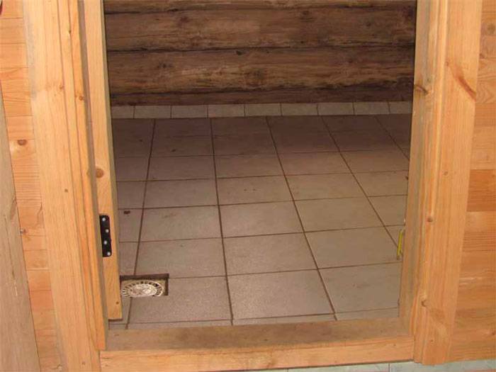 Как сделать пол в бане – деревянный и бетонный варианты
