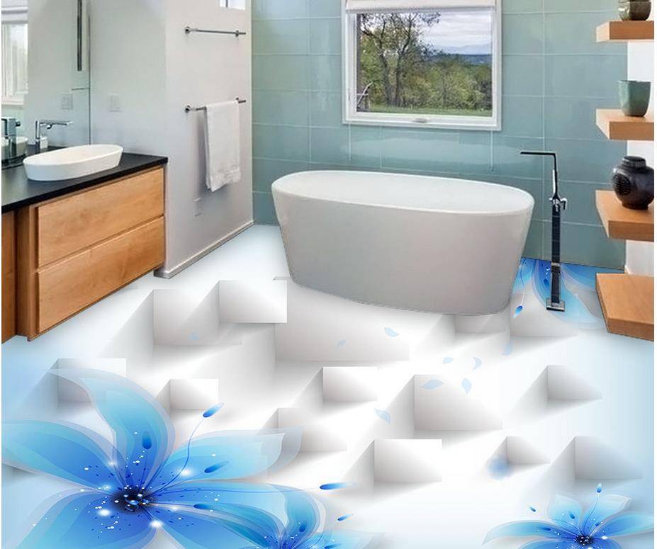 Напольное покрытие для ванной комнаты: какое выбрать