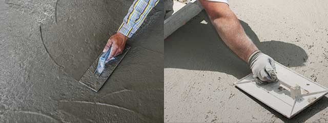 Железнение бетонного пола своими руками: два способа - постройки