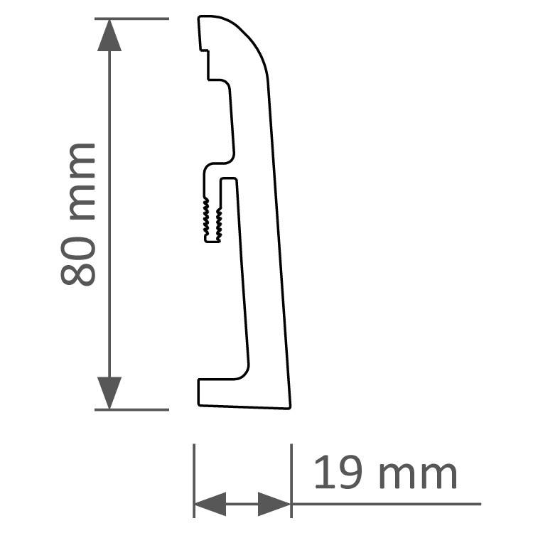 Размеры плинтусов для пола: высота, длина, ширина напольного пластикового плинтуса с кабель каналом, толщина половых плинтусов, фото и видео