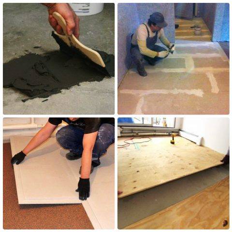 Как выровнять пол под линолеум: деревянный и бетонный, как подготовить поверхность своими руками