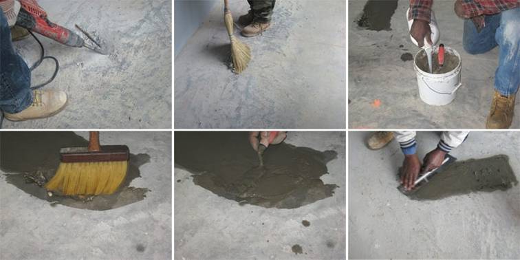 Руководство по ремонту стяжки пола из бетона
