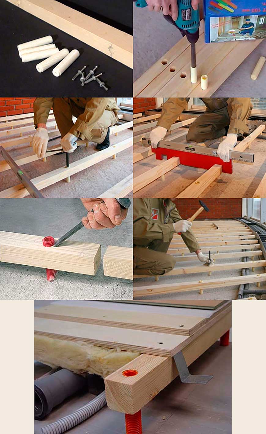 Как выровнять деревянный пол фанерой своими руками: 4 метода на выбор
