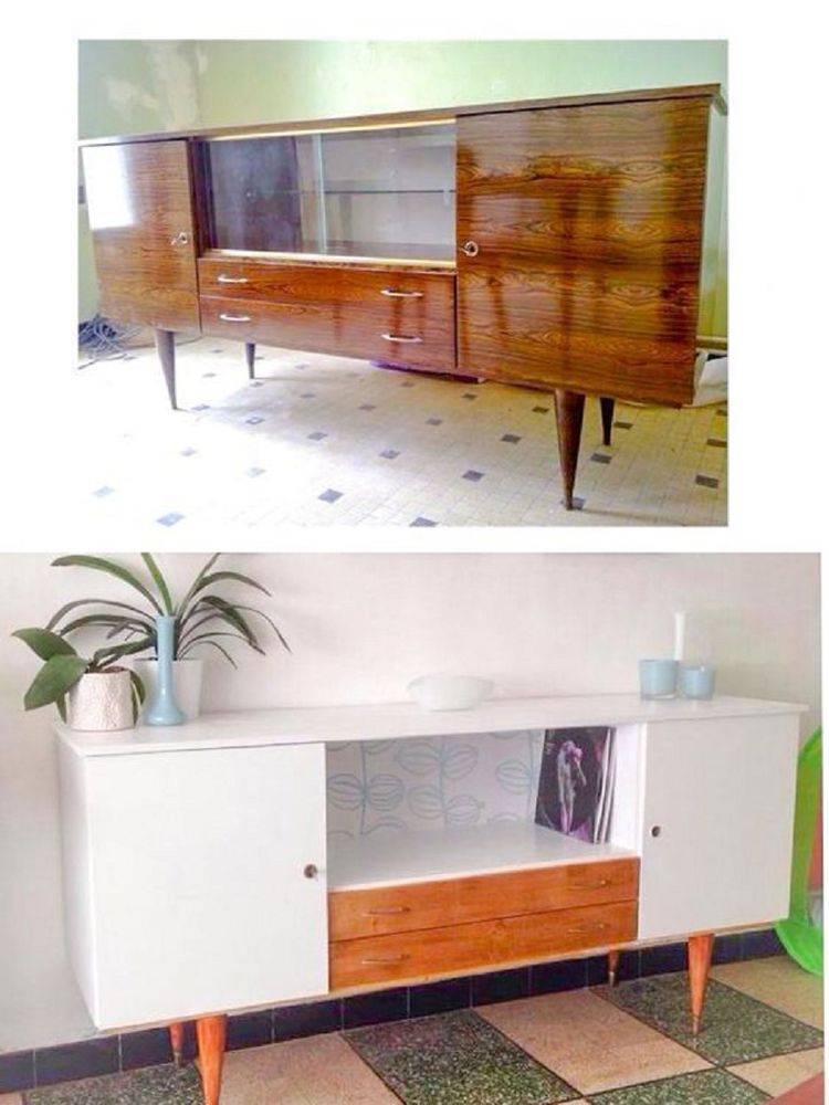Переделка старой мебели своими руками: идеи, схемы, описание, фото до и после