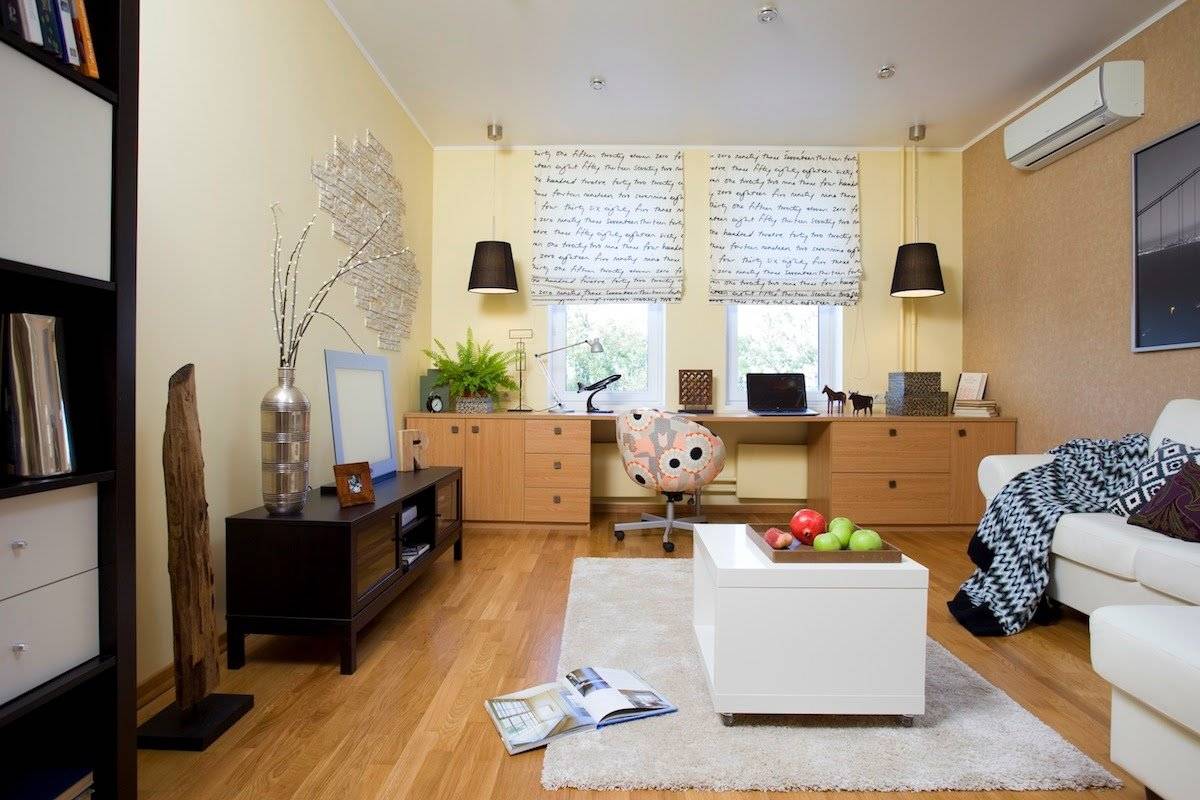 Расстановка мебели в однокомнатной квартире, как правильно расставить, примеры