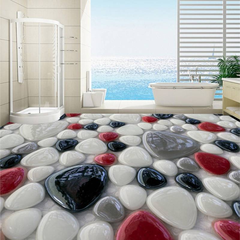 Наливной пол в ванной: виды и фото наливных полов в ванной комнате, поэтапная инструкция по заливке пола своими руками