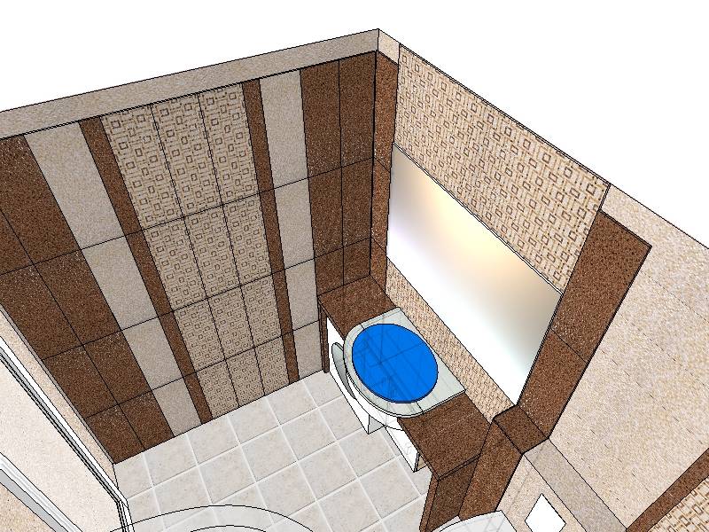 Укладка плитки в ванной комнате: технология работ и дизайн-примеры