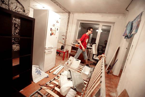 Как обустроить съёмную квартиру без ремонта - горящая изба