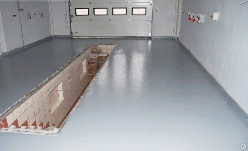 Технология заливки наливного пола в гараже