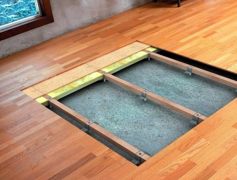 Как сделать бетонный пол в частном доме