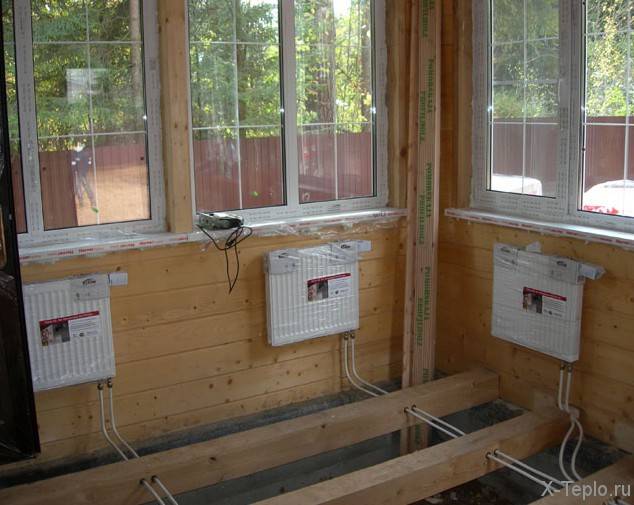 Как сделать отопление в двухэтажном доме с тёплым полом: двухтрубная система