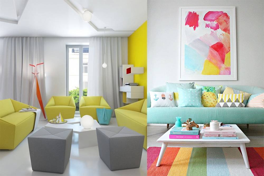 Психология цвета в интерьере квартиры
