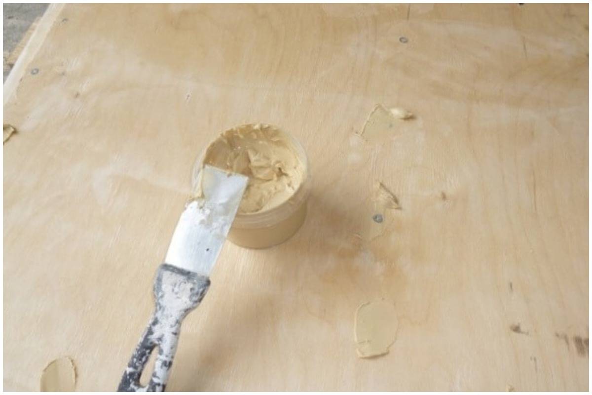 Шпаклевка для фанеры: чем и как правильно выравнивать деревянные плиты