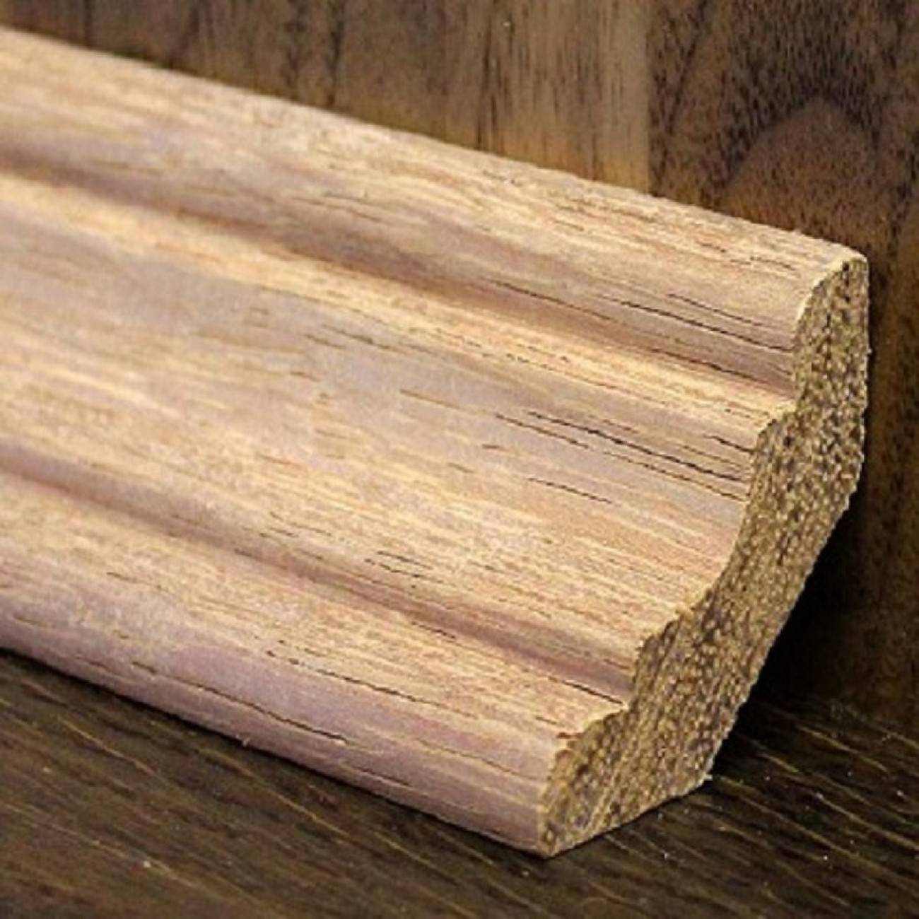 Деревянный напольный плинтус - продажа от 360 руб.