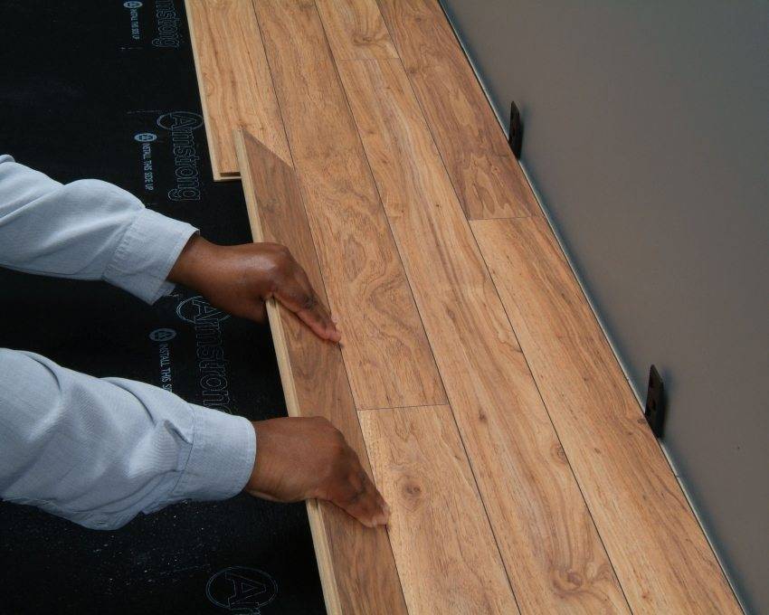 Технология укладки ламината на деревянный пол - все о ламинате