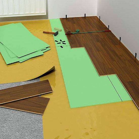 Как уложить ламинат на бетонный пол с подложкой? Обзор и Советы +Видео