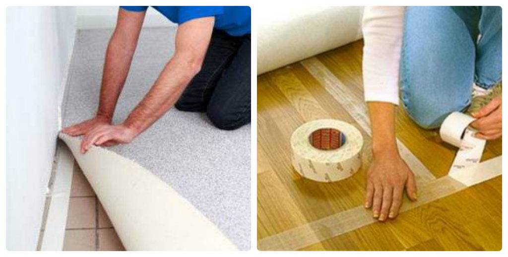 Укладка ковролина своими руками — как постелить на деревянный пол