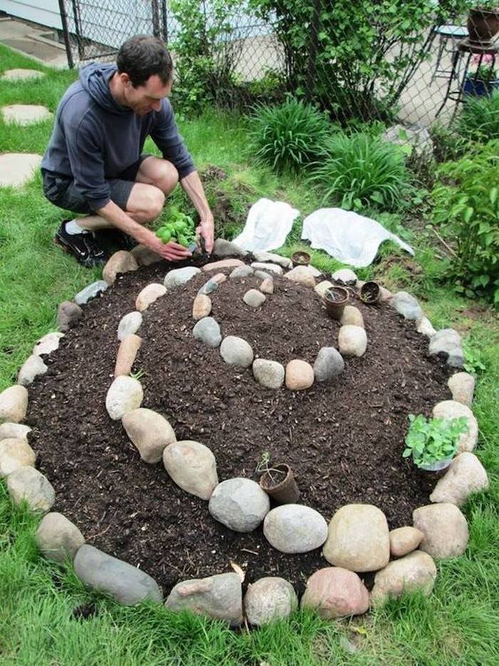 Как оформить сад своими руками - (100+ фото) с идеями и инструкциями