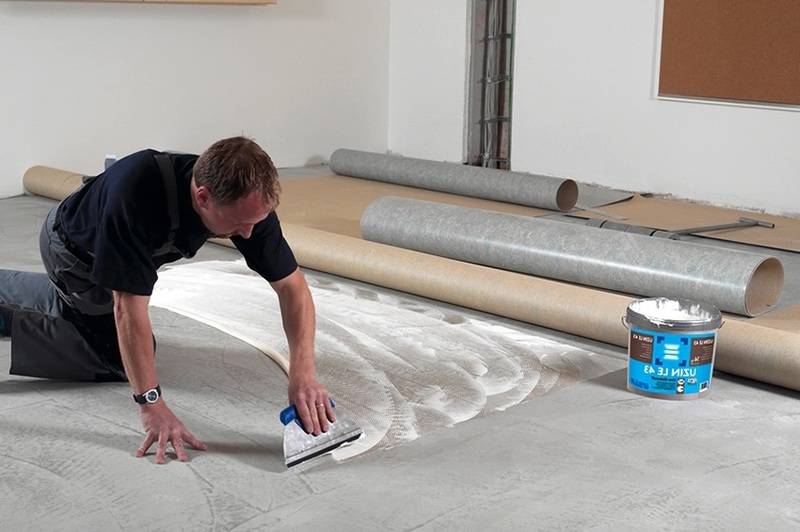 Пол под линолеум на бетонный пол: подготовка и укладка – советы по ремонту