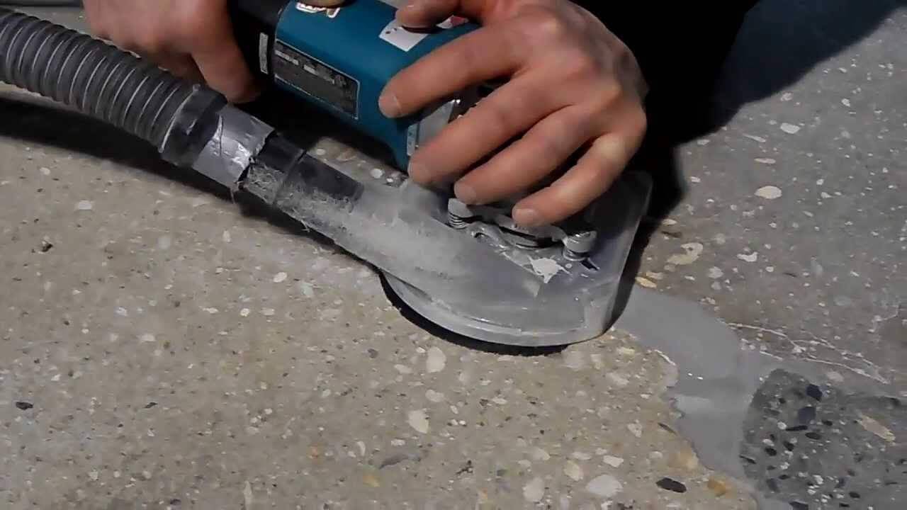 Как шлифовать бетонный пол болгаркой правильно своими руками