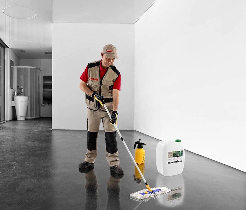Обеспыливание бетонного пола: что можно сделать своими руками в домашних условиях