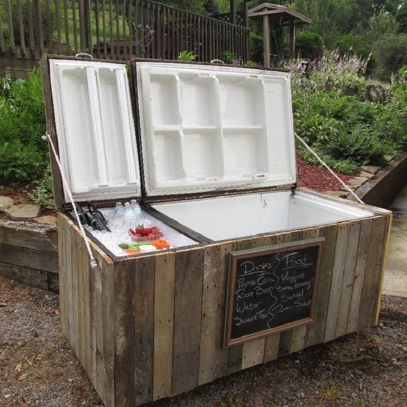⚡ 5 интересных способов применения старого холодильника на даче